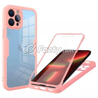 Estuche Protector Transparente 360 para iPhone