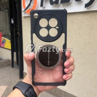 Estuche Protector Acrílico Transparente con Metal para Infinix