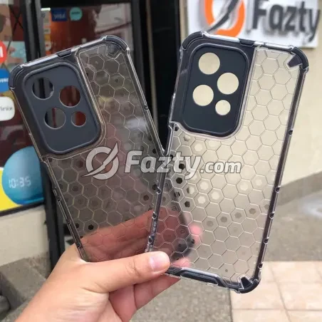 Estuche Protector Acrílico Transparente Tipo Panal para Honor