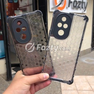 Estuche Protector Acrílico Transparente Tipo Panal para Honor
