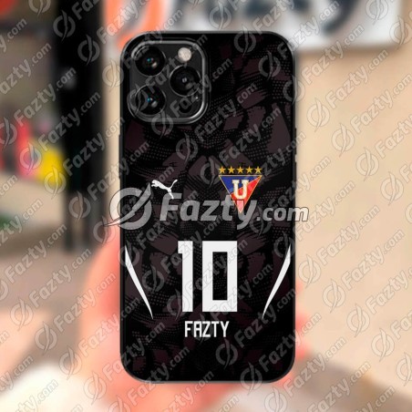 Estuche Personalizado de Liga Deportiva Universitaria LDU Negra 2025