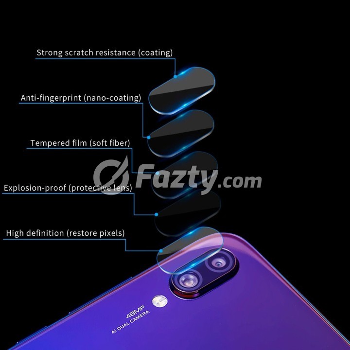 Mica de Vidrio de Cámara para Xiaomi - Fazty.com 