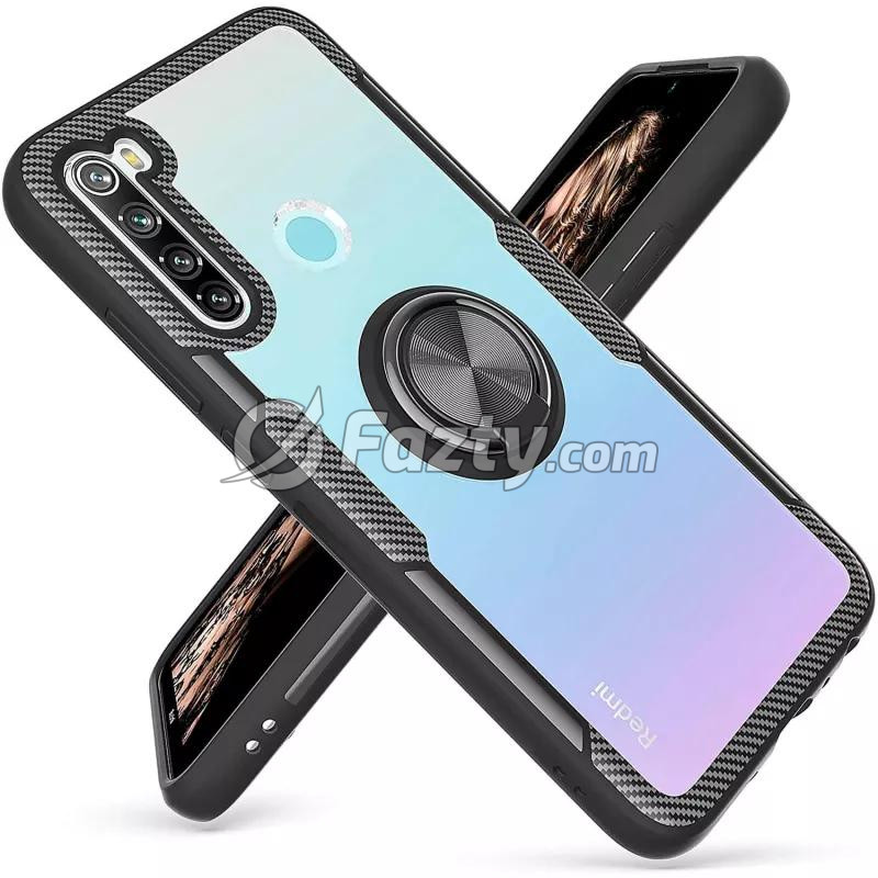 Protector Transparente con Anillo para Xiaomi - Fazty.com 
