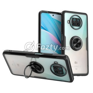 Estuche Protector Transparente con Anillo para Xiaomi
